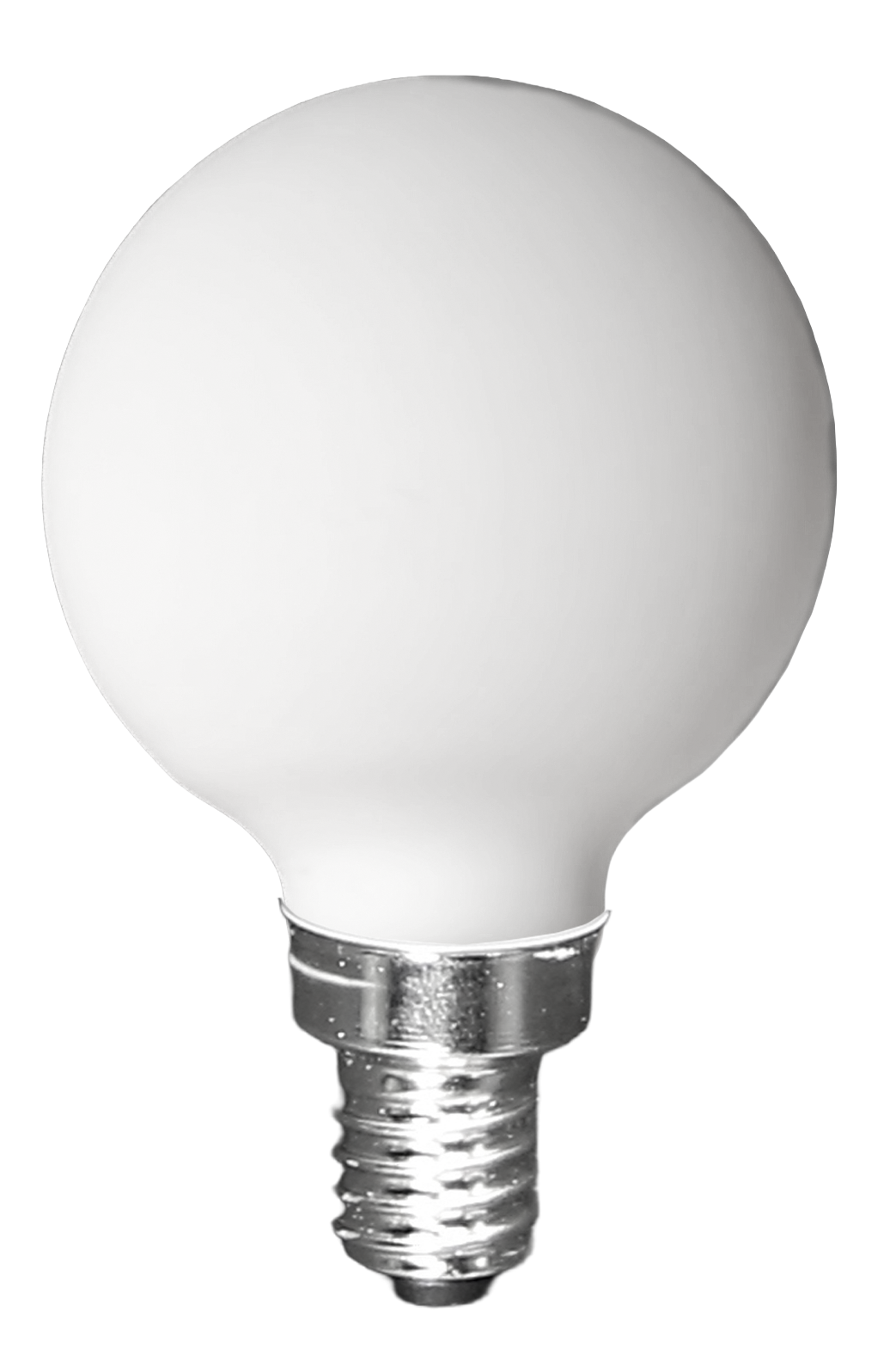 SUNLIGHT2 E12 BASE 4W 120V 320° 2700K-1800K MATTE WHITE PORCELAIN DIM TO WARM #G16A4W2718W G16A4W2718WDW-4 (4-PACK)