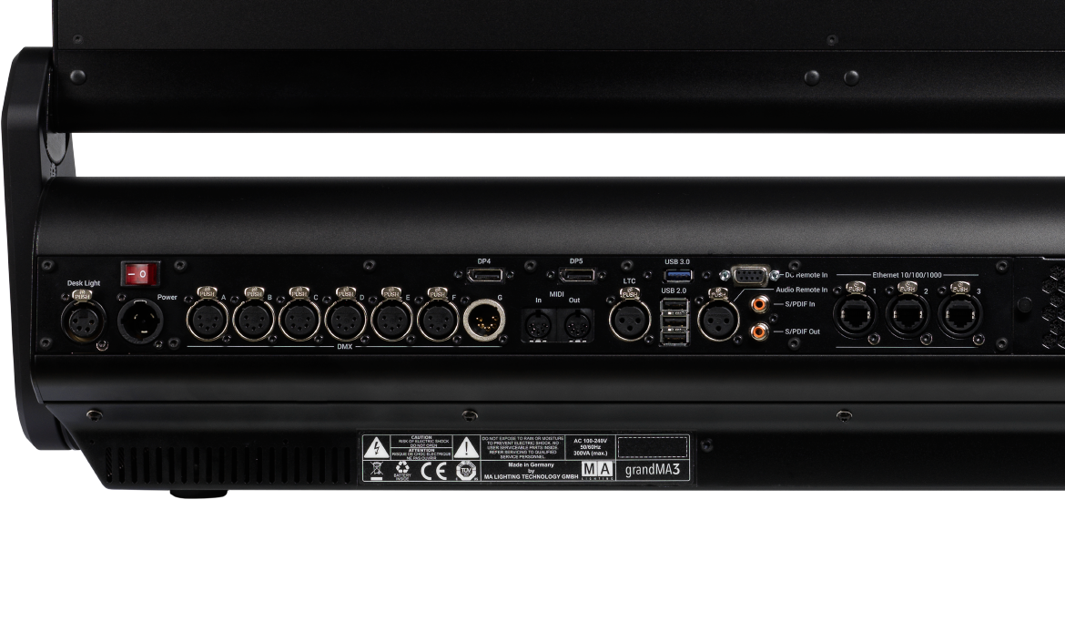 MA LIGHTING MA GRANDMA3 FULL SIZE 20,480 PARAMETER CONSOLE