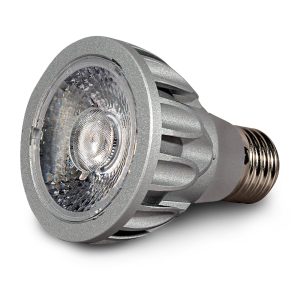 PAR20 E26/medium base 10W 220V 15° 3000K-1800K Silver Dim to Warm #PAR20U10W3018