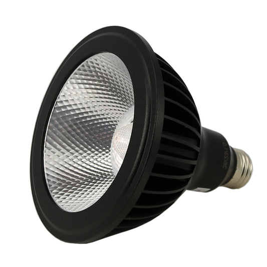 PAR38 E26/medium base 18W 120V 60° 6000K Black Architectural Grade Single CCT Bu